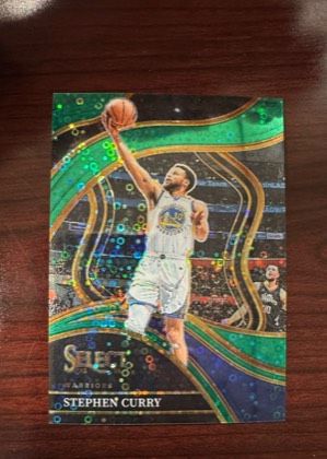 Stephen Curry, graded 8.5