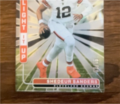 Shedeur Sanders, graded 8.5