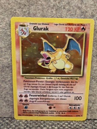 Glurak, graded 7.5