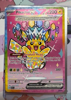 Pikachu ex, graded 9.0