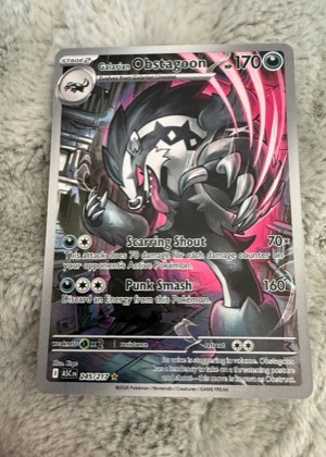 Galarian Obstagoon, graded 9.0