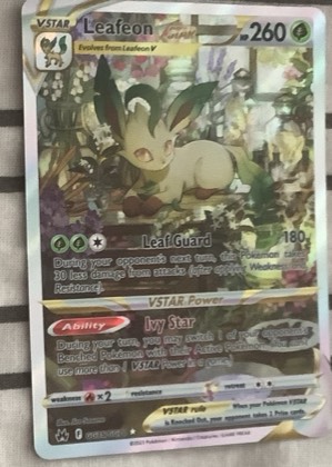 Leafeon VSTAR, graded 9.0