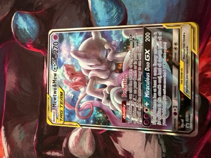 Mewtwo & Mew GX - SM191, graded 9.0