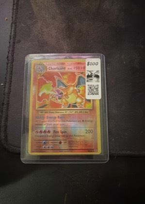 Charizard, graded 7.5