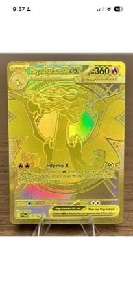 Mega Charizard X ex - 130/094 graded 6 & below