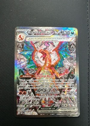 Charizard ex, graded 9.5