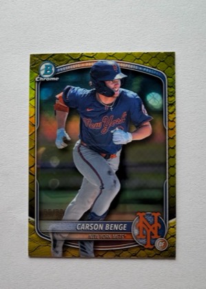 Carson Benge, graded 9.0