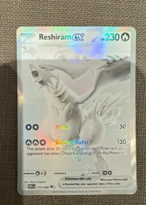 Reshiram ex, graded 9.5