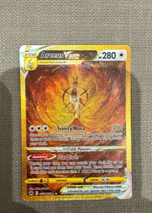 Arceus VSTAR (Secret) graded 9
