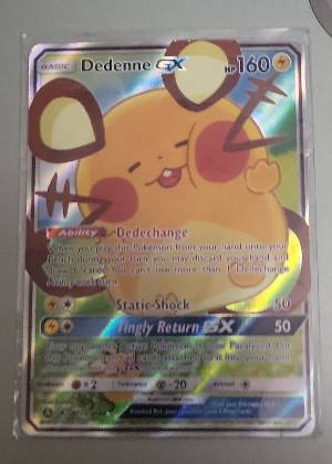 Dedenne GX, graded 8.0