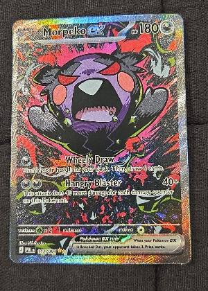 Morpeko ex, graded 9.0