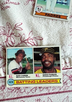 1978 Batting Leaders (Rod Carew / Dave Parker), graded 9.0