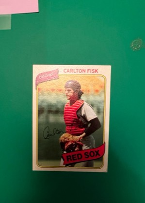 Carlton Fisk, graded 8.0