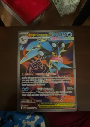 Mega Greninja ex, graded 9.0