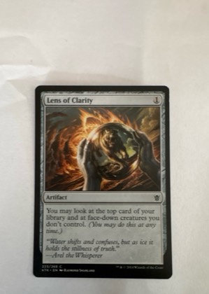 Lens of Clarity, graded 9.5