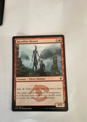 Bloodfire Mentor, graded 9.0