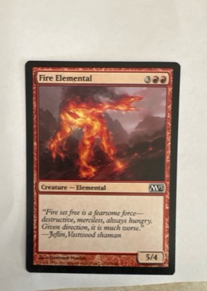 Fire Elemental, graded 9.0