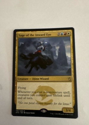 Sage of the Inward Eye, graded 9.0