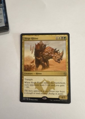 Siege Rhino, graded 9.0