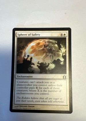 Sphere of Safety, graded 9.0