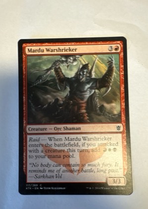 Mardu Warshrieker, graded 9.5