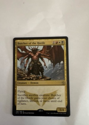 Butcher of the Horde, graded 9.5