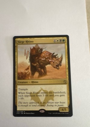 Siege Rhino, graded 9.5