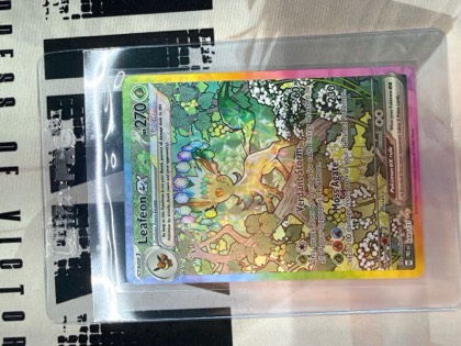 Leafeon ex graded 9