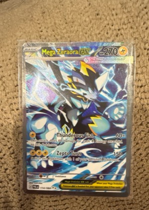 Mega Zeraora ex, graded 9.5
