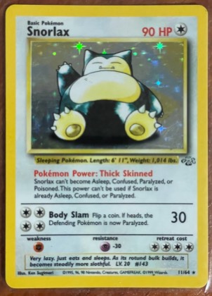 Snorlax, graded 9.0