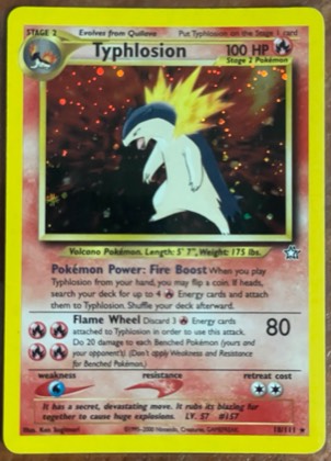 Typhlosion, graded 8.0