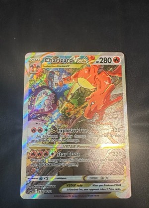 Charizard VSTAR - SWSH262, graded 9.0