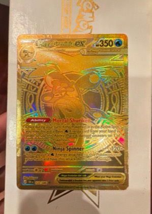Mega Greninja ex, graded 9.0