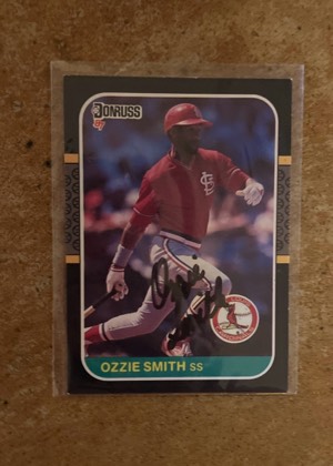 Ozzie Smith, graded 8.5