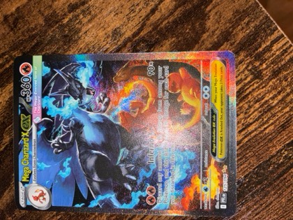 Mega Charizard X ex, graded 9.0