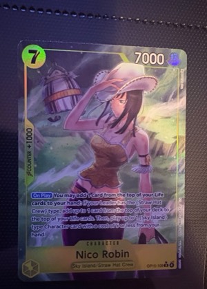Nico Robin (OP15-109), graded 9.0