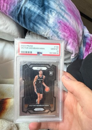 Victor Wembanyama, graded 9.5