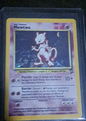 Mewtwo graded 6 & below