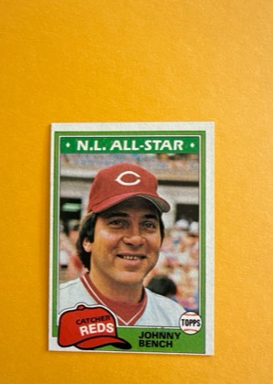 Johnny Bench, graded 8.5