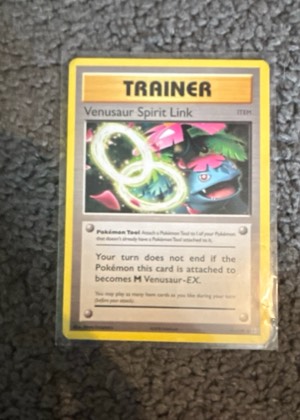 Venusaur Spirit Link, graded 8.0