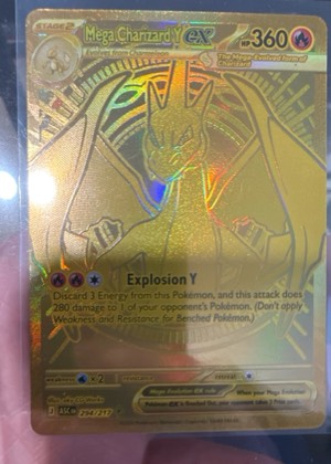 Mega Charizard Y ex - 294/217 graded 9.5
