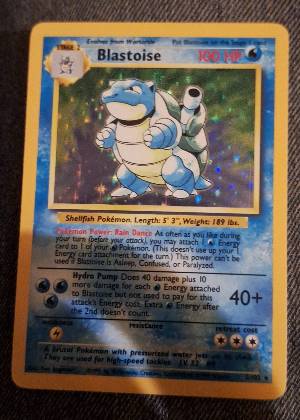 Blastoise graded 9