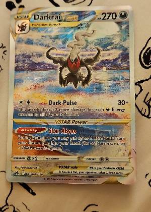 Darkrai VSTAR, graded 9.5