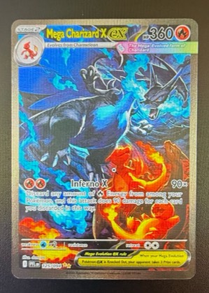 Mega Charizard X ex, graded 9.5