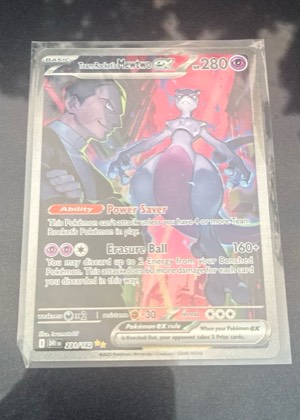 Team Rocket's Mewtwo ex, graded 9.5