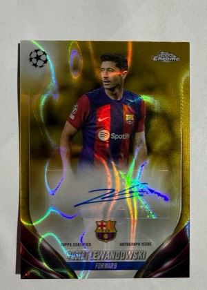 Robert Lewandowski, graded 8.5