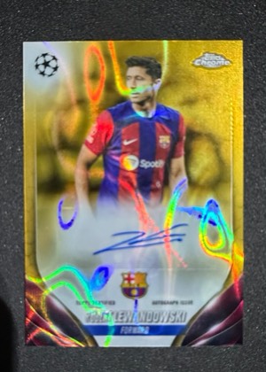 Robert Lewandowski, graded 7.5