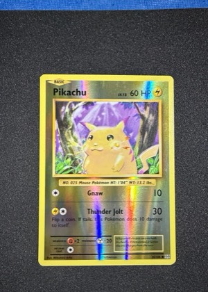 Pikachu, graded 8.5