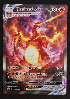 Charizard VMAX, graded 9.0