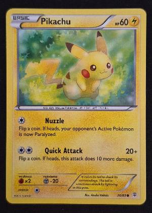 Pikachu, graded 9.0